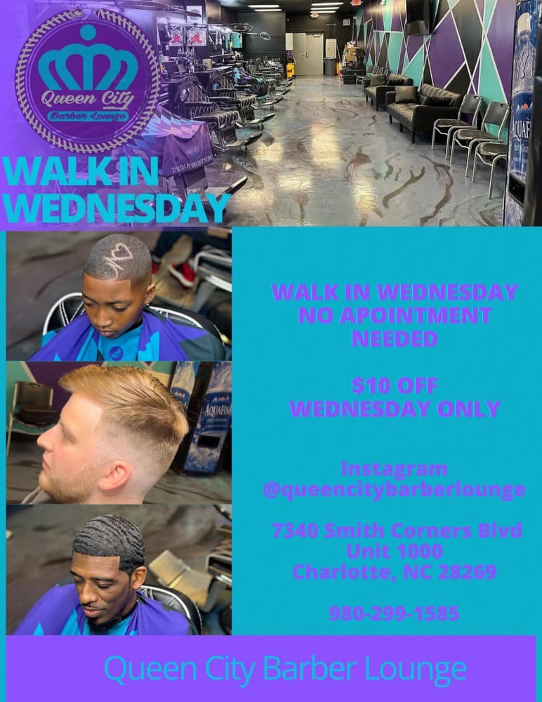 Walk-In Wednesday promotion